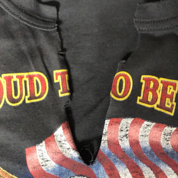 Vintage proud to be an American tee - Picture 3 of 5